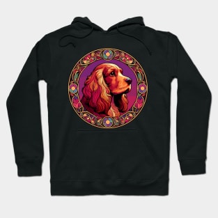 Cocker Spaniel Dog  - Art Nouveau Inspired Design Hoodie